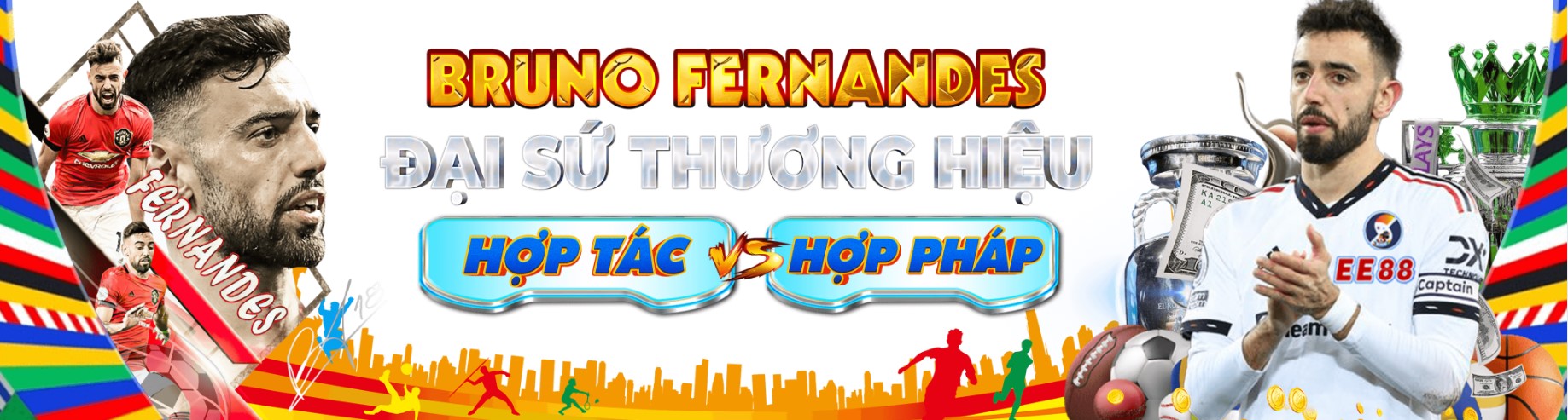 EE88 - Nhà cái uy tín với đại sứ thương hiệu hàng đầu - Bruno Fernandes